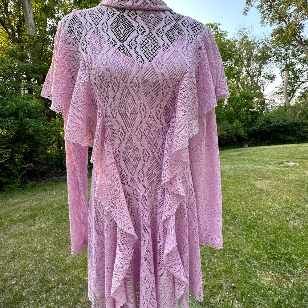 Lavender (S/P): knitted  mini! - So beautiful and feminine-Just in time for....